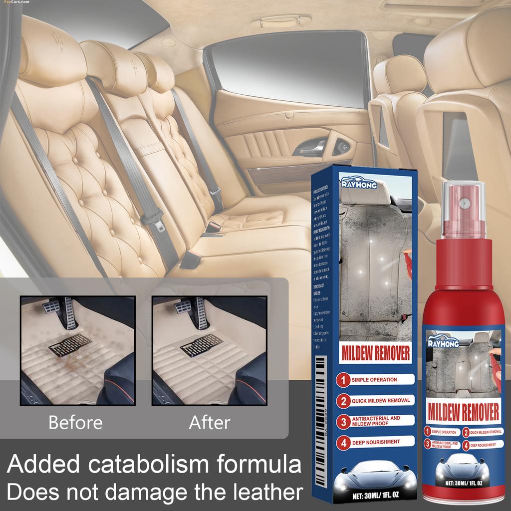 Car Mold Remover Car Interior Roof, Moldy Seats, and Floor Mats Mold Removal Cleaning and Maintenance Spray