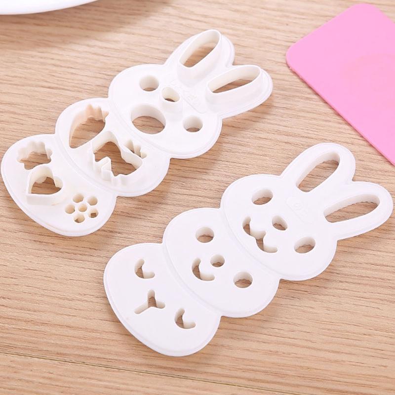 Cute Animal Shaped Rice Ball Mold Onigiris Mold Sushi Molds Rice Ball Maker Sushi Moulds for Lunch Bento Box Accessories