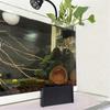 Black Hanging Rack Shelf For Aquarium Tanks Accessories Organization Home Commercial Use