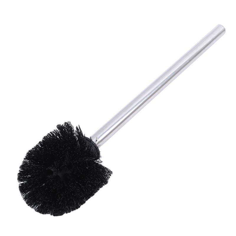 

Toilet Articles For Stainless Steel Handle Toilet Brush Suit Household Hanger Frame Cleaning Brush WC-Borstel чёрный