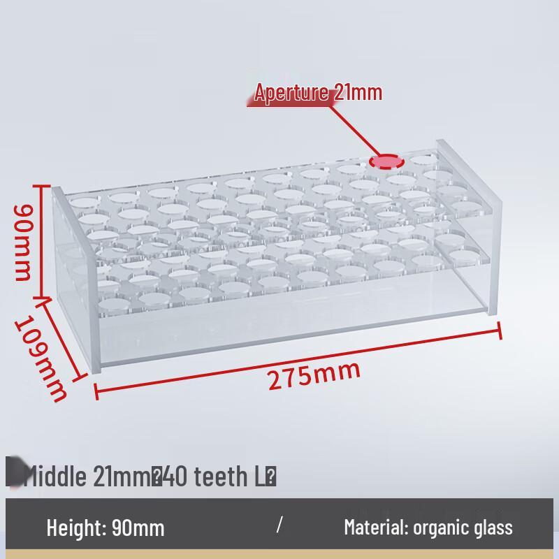 Acrylic Plastic Centrifuge & Test Tube Rack