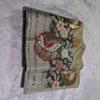 Used Fukuro Obi (a Type of Kimono Sash) with Gold and Silver Threads, Featuring Butterfly and Cherry Blossom Patterns, Suitable for Formal Occasions.