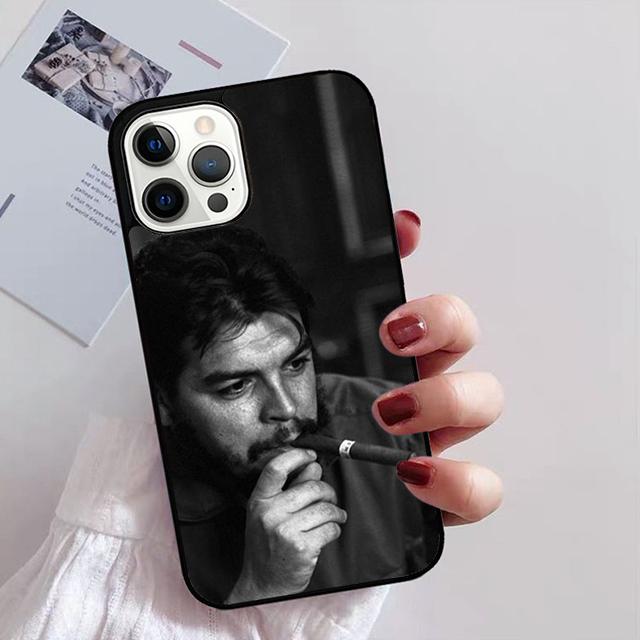 Che Guevara Zigaretten Handyhülle Für iPhone 17 Air 14 13 12 16Pro Max 15 Plus Max Hülle Schale