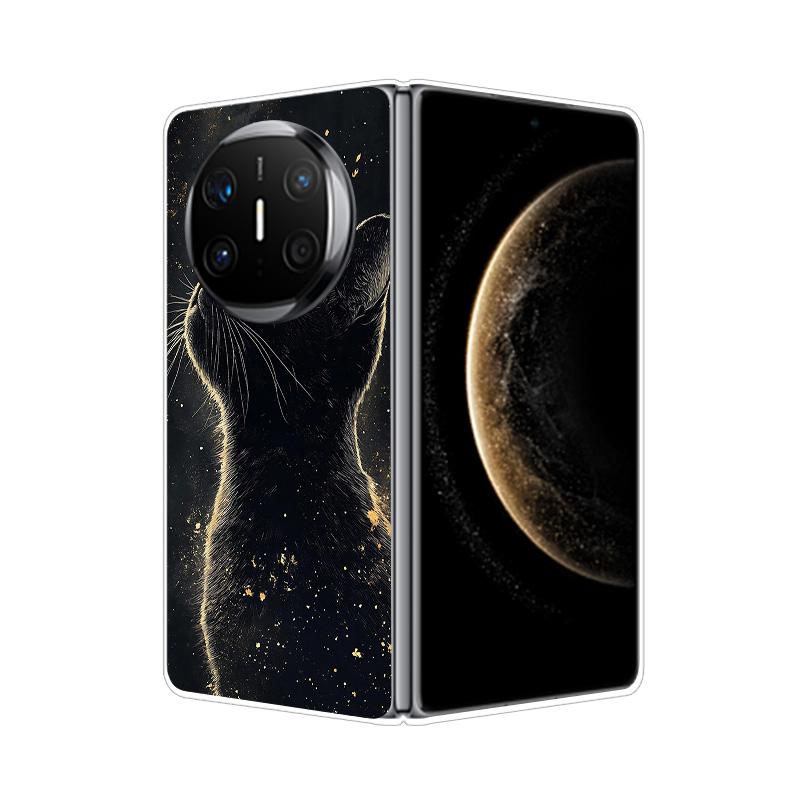 For HuaWei Mate X6 Case Marble Soft Hard PC Shell Back Cover For HuaWei Mate X3 X5 X6 X2 Full Coverage Phone Shell MateX6 Capa