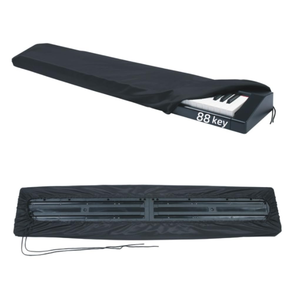 DFsucces Elektronisches Klavier Keyboard Tastatur Tastatur Elastisches Klavier Kompatibel mit 88 Keyboards Abdeckung, Abdeckung, Schutz, Abdeckung, Verstellbar, Material,