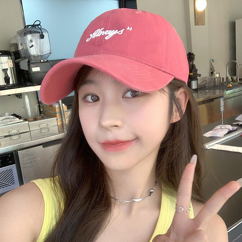 Fashion New Soft Top Baseball Cap for Women  Fashionable Letters Hot Painting Outdoor Casual Sun Visor Baseball Cap