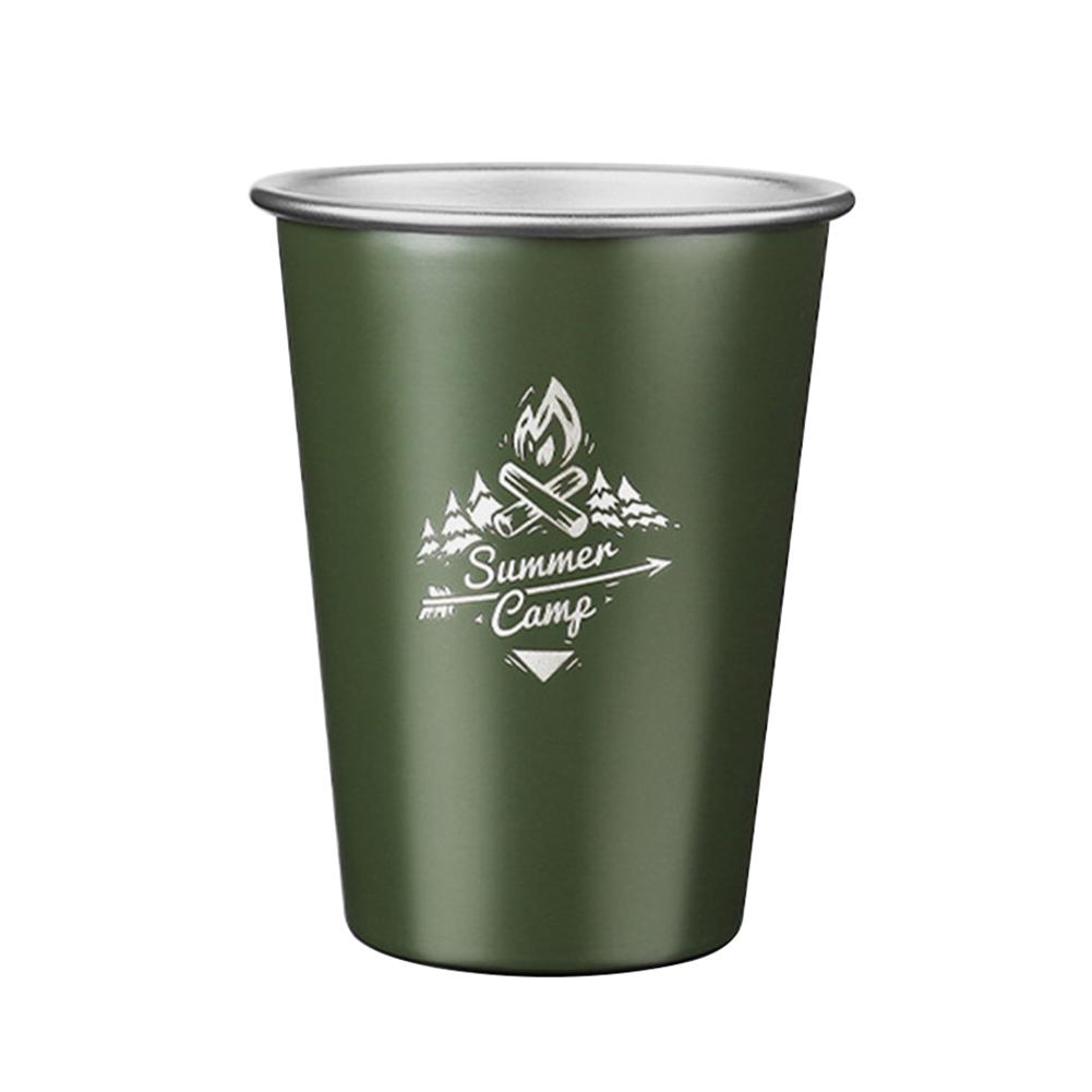 Outdoor Camping Cup Stainless Steel Travel BBQ Coffee Tea Drinking Mugs for Party Wine Beer Bottle Drinkware