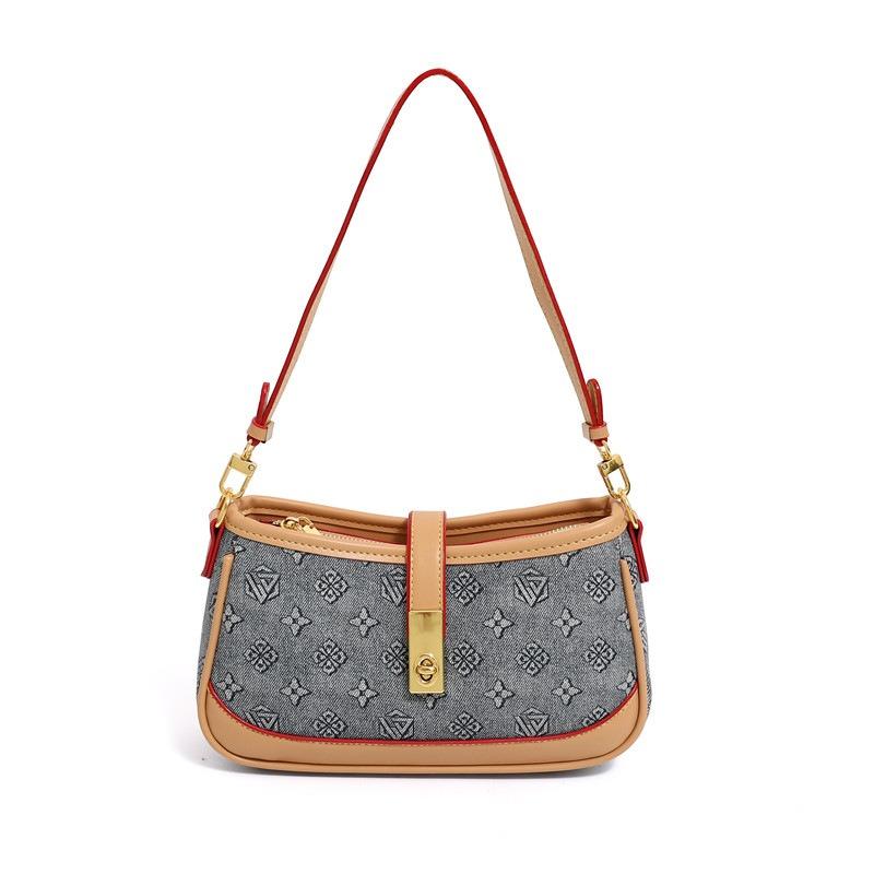 Taschen Damen neue Handtaschen Pendler-Eimer-Taschen mit großem Fassungsvermögen Leichter Luxus vielseitige Schulter-Umhängetaschen