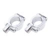2PCS 25mm Motorcycle Handlebar Mirror Mount Holder Clamp Bracket Adapter Universal for Motorbike