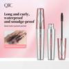 QIC Lengthening and Volumizing Mascara, Waterproof and Sweat Proof, Smudge Proof, Natural Curling, Lash Primer