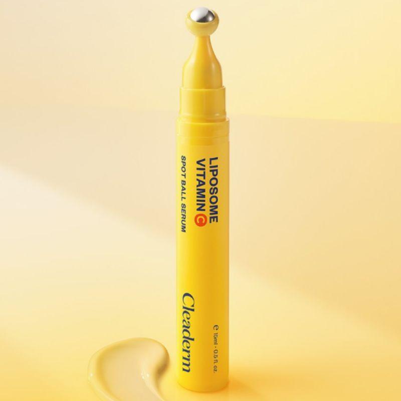 CLEADERM Liposome Vitamin C Dark Spot Ball Serum 15ml – Brightening Vitamin C Spot Care Serum for Uneven Skin Tone