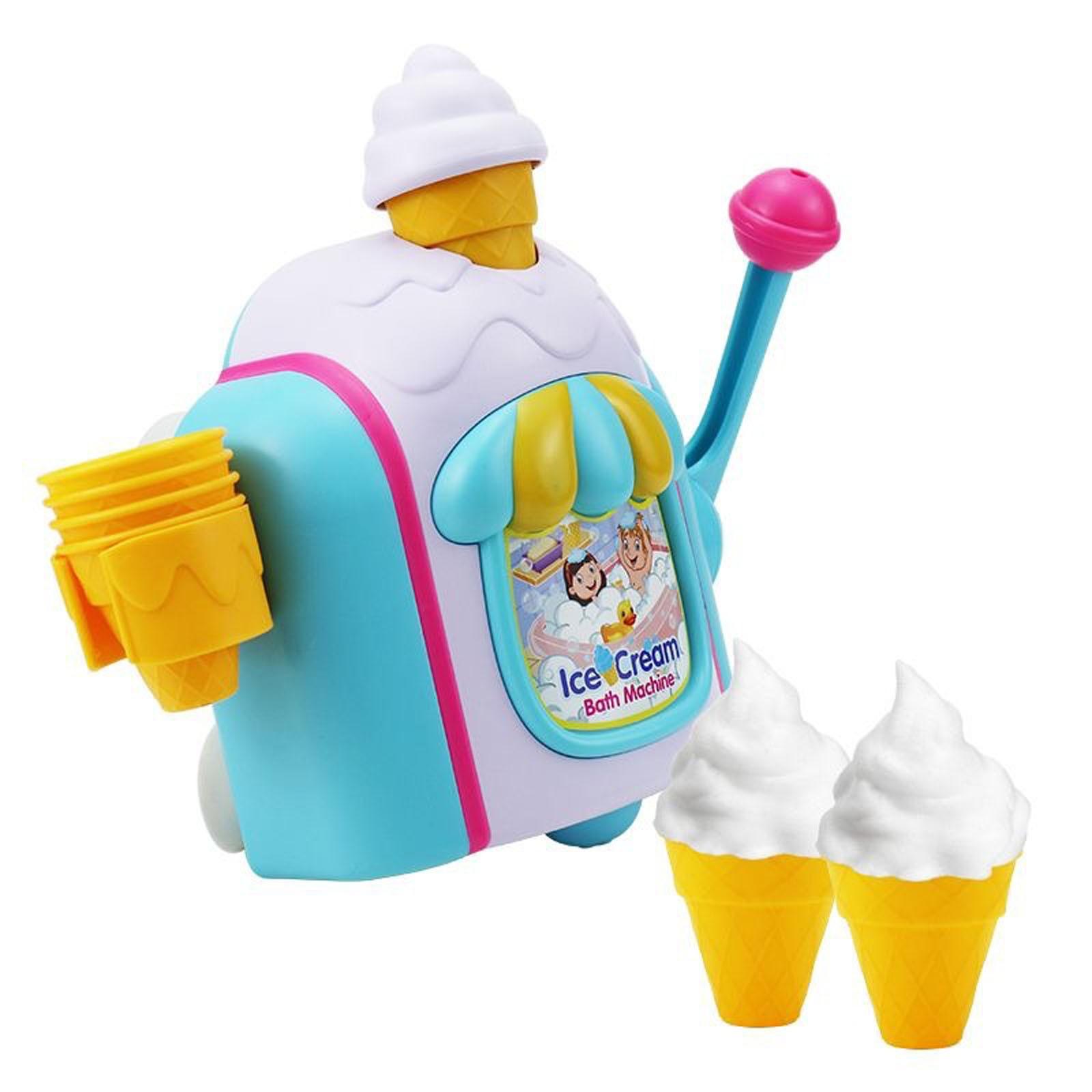 

Машина для пены для ванны, Игрушки для ванны для малышей, Машина для мороженого Машина для пузырей Игрушки для ванны Набор игрушек для торта из пузырей Игрушки для воды, Игрушки для мальчиков и девочек One Size