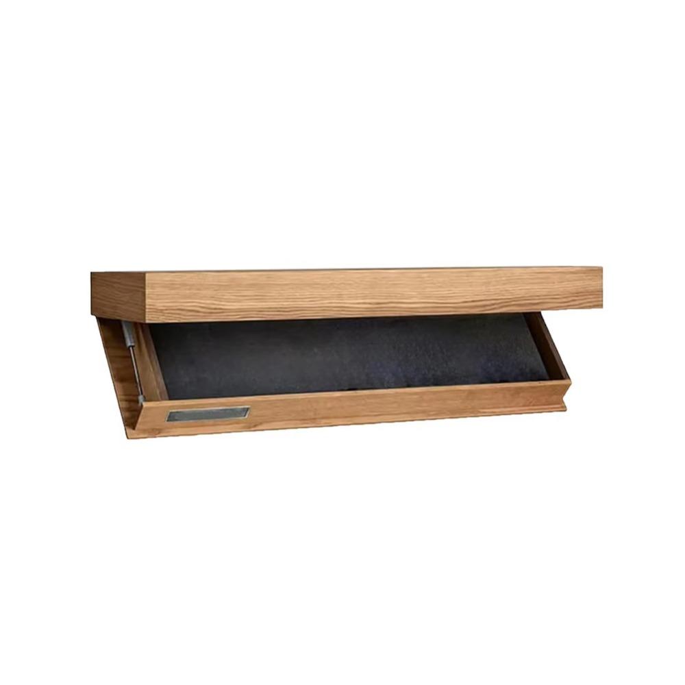 Decorative Concealed Floating Shelf Wall Mounted Secret Compartment Shelf Plant Display