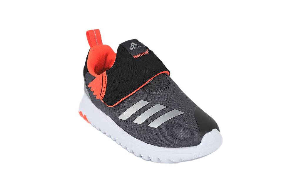Adidas Suru365 Athleisure Abrasion Resistant Low top Toddler Shoes Gray Black Infant And Toddler HP7737