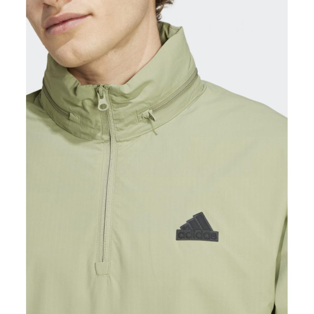Adidas Future Icon 3s Woven Windbreaker   Green Iw8571