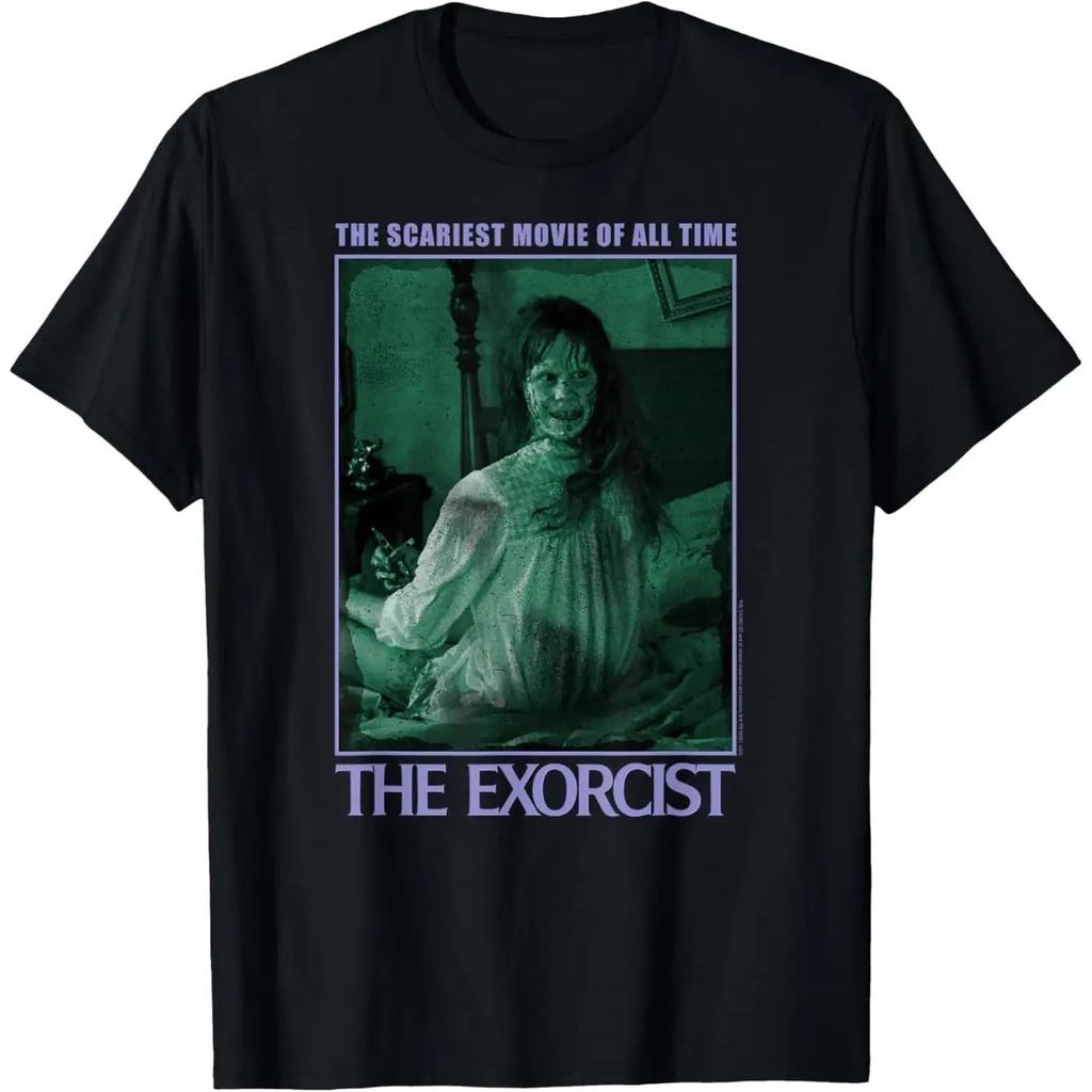 American Retro Exorcist Horror Movie T-shirt, All Season Men's and Women's Pure Cotton Casual Fashion Streetwear