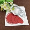2pcs/set Round Lace Frame Background Cutting Dies for DIY Decor Paper Craft Card Making Scrapbooking Paper Album Stamp