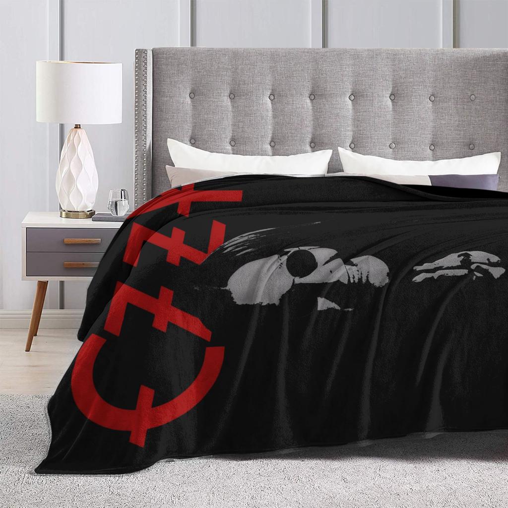 Ozzy RIP Ozzy Osbourne Koc w stylu vintage Koc podróżny do biura Koc flanelowy na zewnątrz Ciepły Miękki Wysokiej jakości Pled Prezent