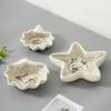 Seashell & Conch Ceramic Jewelry Tray – Instagrammable Desktop Decor for Organizing Beads, Craft Supplies & Accessories