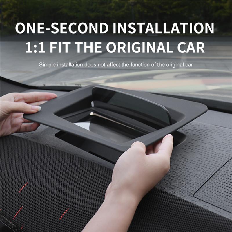 Car Accessories For BMW Mini Countryman U25 2024 2025 HUD Display Screen Cover Head Up Display Protective Frame