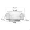 Barbecue Grill Basket for Meat Large Square Wok BBQ Accessory