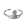 Luxe Romantisch Diamant Zirconium Saturnus Open Armband Temperament Persoonlijkheid Planeet Elegante Zoete Armband