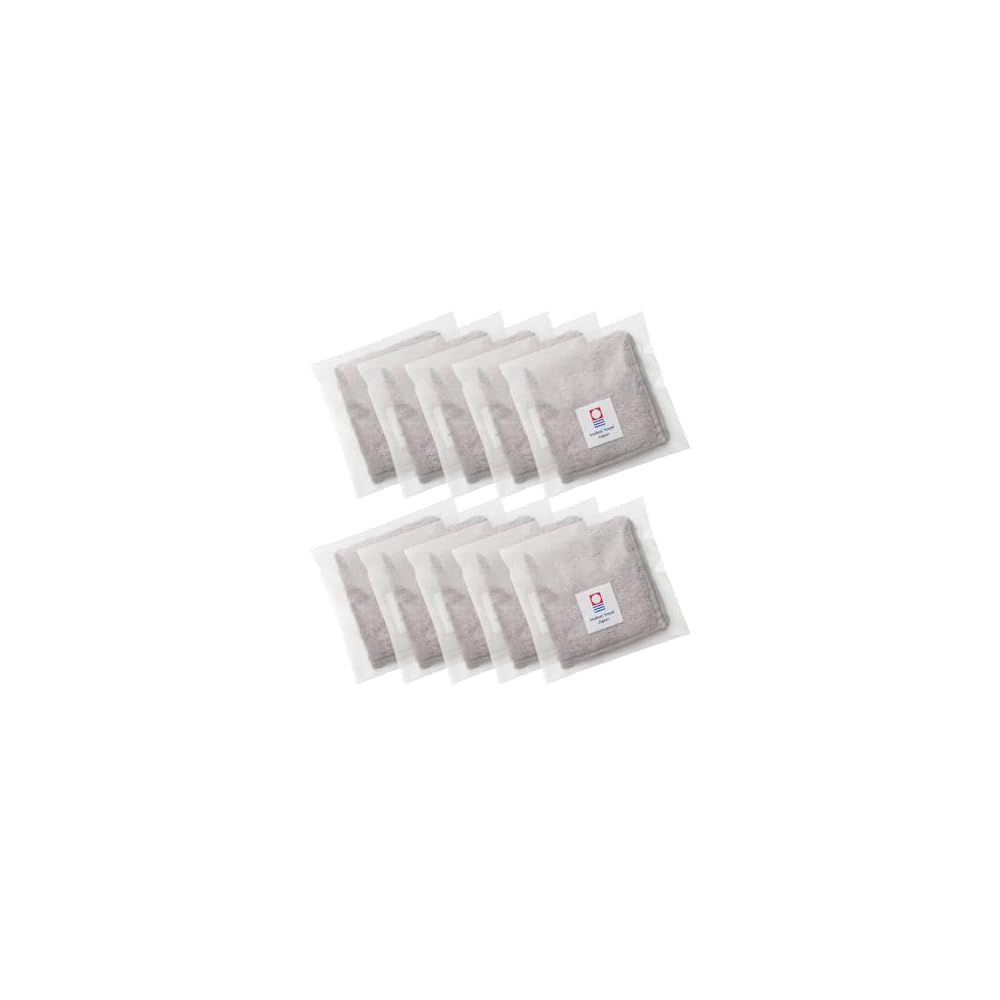 aso Imabari Towel Handkerchiefs, Individually Packaged, Absorbent, Quick-Drying, Made in Japan,