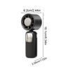 Portable Handheld Fan Personal Air Cooler LED Display Lightweight Foldable Cooling Device With Adjustable Speeds For Hot Weather