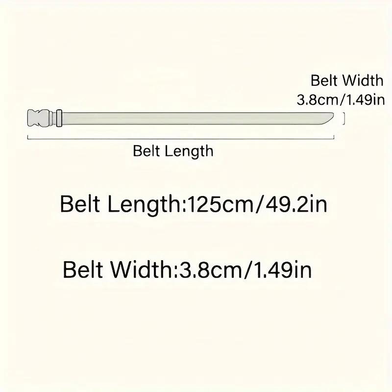 1Pcs Men's Tactical Sports Belt Adjustable Quick Release Buckle Multipurpose Outdoor Training Mountaineering Belt For Ideal Gift