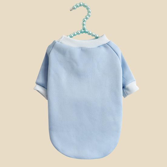 Yousheng Pet Sweater Round Neck Solid Color Thickening Cat Dog Knitwear Sweater for Autumn