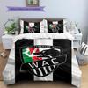 Wolfsberger AC Motif Literie Décoration de Maison Cadeau d'Anniversaire et de Fête (1 housse de couette + 2 taies d'oreiller, sans garniture.)