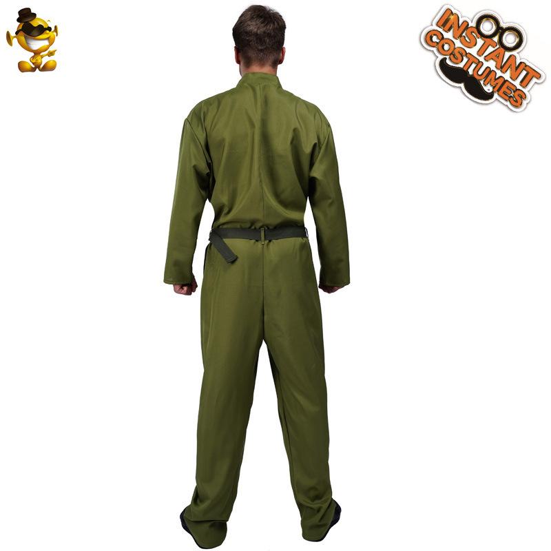 Adult Men's Bomber Costume Performance Costume Halloween Masquerade Stage Costume Cosplay Party Costume
