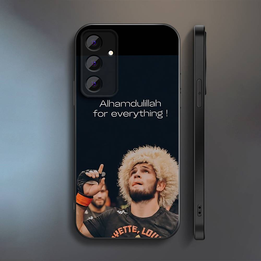 Husă de telefon K-Khabib N-Nurmagomedov Pentru Samsung S22,S24,S20,S25,S23,S30,S26,Ultra,Plus,5G ,Fe,Lite Husă TPU