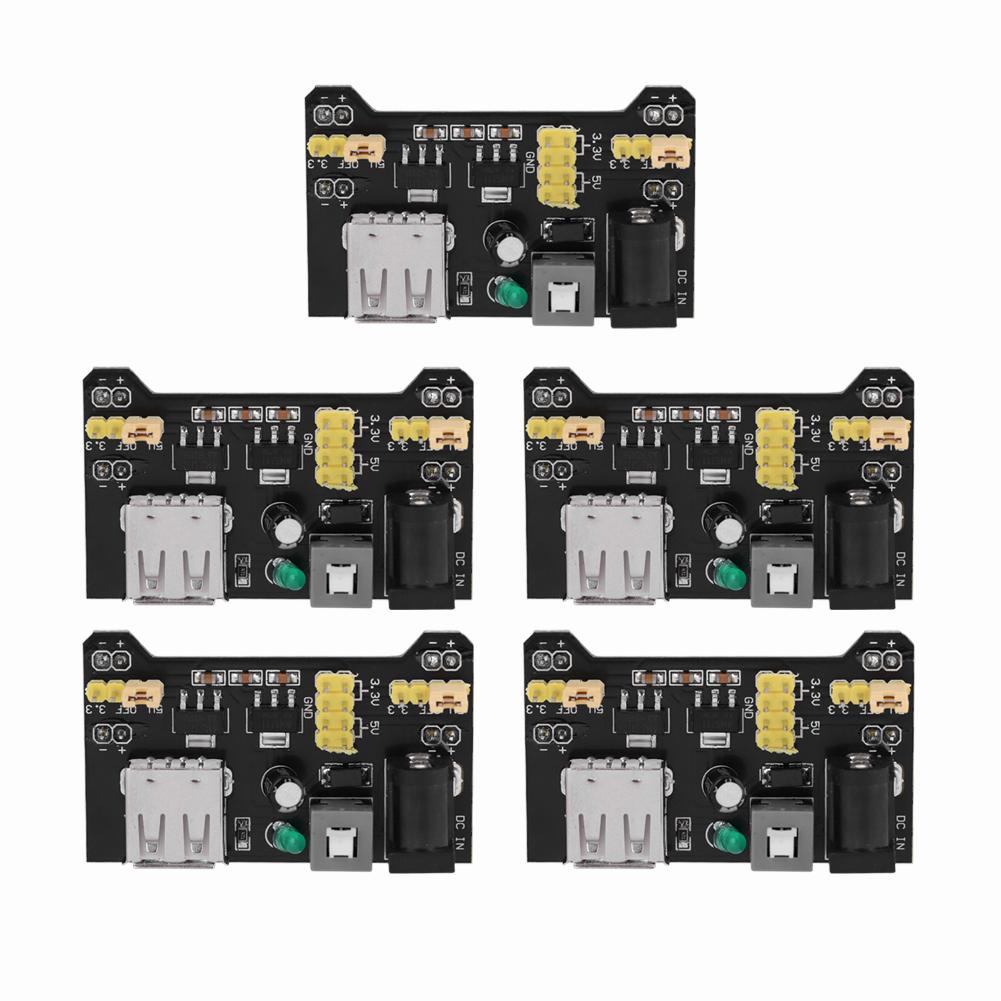 5pcs 5V 3.3V Power Supply Board Dedicated Power Module for Breadboard
