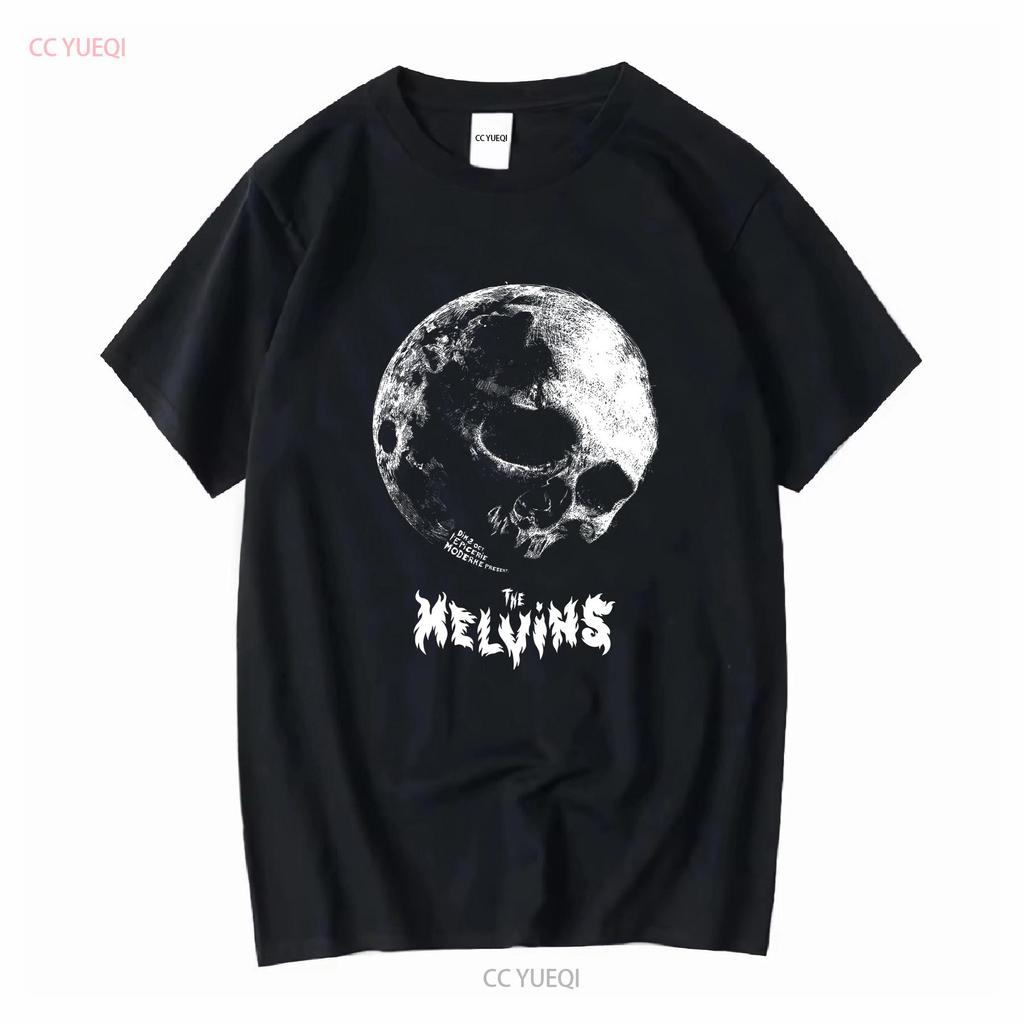 Inspired The Melvins Band For Fan Black All Size T Shirt KH1231 long sleeves vintage Washed Casual homme Top For Everyday Wear