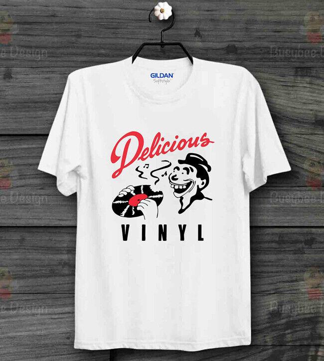 

Виниловый Вкусный Музыкальный Лейбл Рэп Хип-Хоп Крутая Унисекс Футболка B488 M