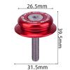 Aluminum Alloy Bicycle Top Stem Cover with Screw Bike Top Tube Cap Bike Supplies