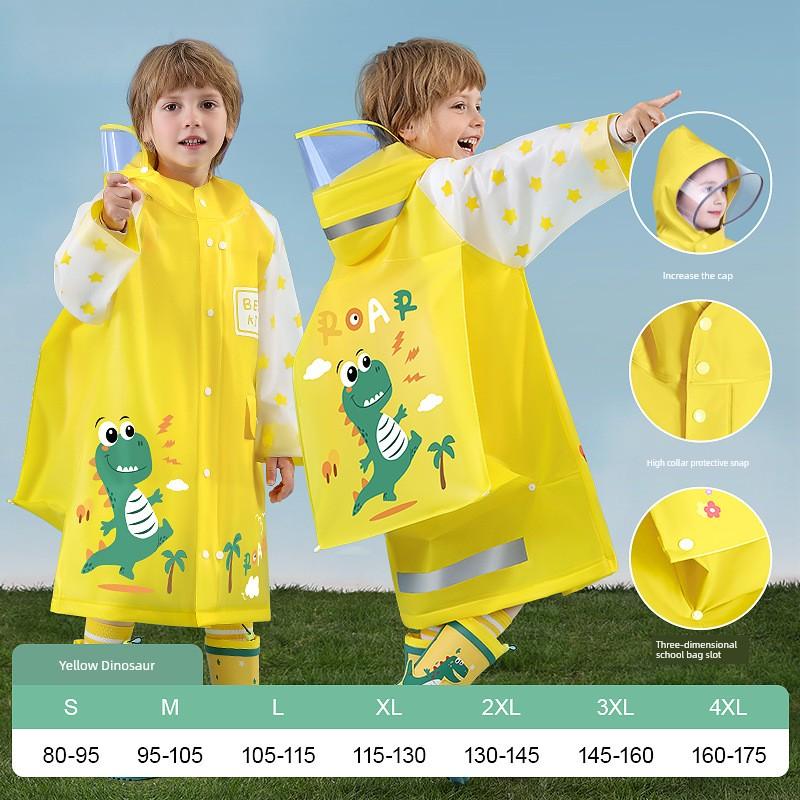 Kinder-Regenmantel für Jungen und Mädchen, Grundschüler der ersten Klasse, Speziell für die Schule, Jungen Kindergartenkinder, 2025 Neues Modell Regenponcho