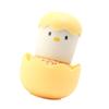 Eggshell Chicken Cleaning Brush Cartoon Kitchen Cleaning Scrubbers     Head with Detachable Handle for Bowls Pots