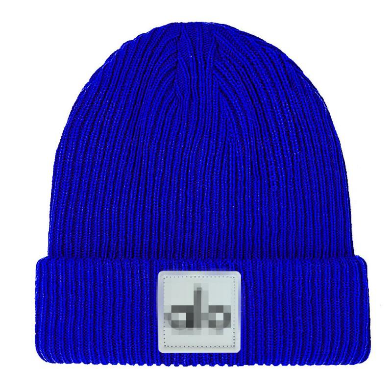Winter Knit Beanie Warm Embroidery Stretch Casual Hat Men Women