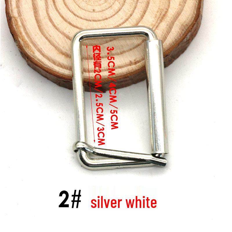 Handmade Metal Pin Roller Buckle: DIY Hardware & Adjustment Accessories