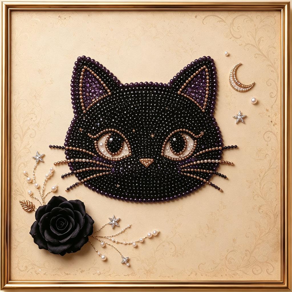 Halloween Witch Hat Kit ___0__ for Adults - 5D DIY Embroidery Home Wall Decor