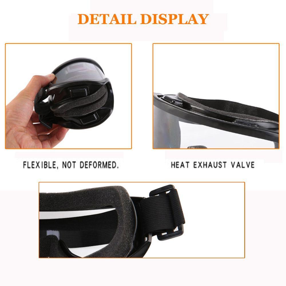 Anti-impact Dustproof Anti-fogging Safety Goggles Outdoor Work Glasses Factory