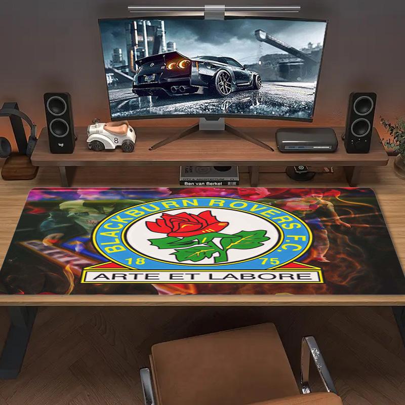 Blackburn Rovers Color Mouse Pad Large Gaming Table Cushion Non-slip Laptop Tablet Big Mousepad XXL Mat Mini PC Playmat With Lock edge