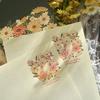 Multicolor Card Envelope Set Floral Pattern Writing Paper with Envelopes  School Office Supplies