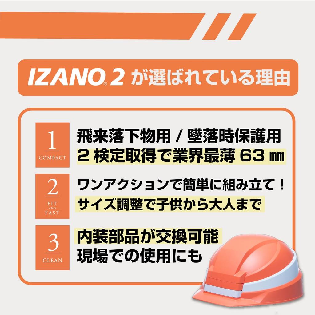 DIC Plastics IZANO2 Folding Green Helmet,