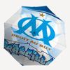 Olympique De Marseille Theme Automatic Umbrella, Lightweight & Portable, 8 Rib, Perfect for Outdoor Travel, Birthdays, Christmas, Gifts.