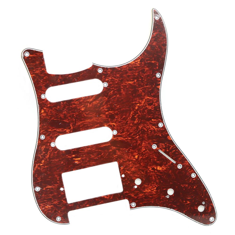 1pcs Electric GuitarPickguard PVC 3Ply SSH Pickguard Guitar Scratch Plate With Screw for ST Guitar