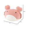 LIV HEART Mascot Marshmallow Aquamie Crab (total length approx. 9cm) Plush Toy Fluffy 18208-20