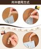 Wooden Push 60 Stylish Photo Clips with Storage for Bulletin School and Office Fixing Items Clips, Pins, Pieces, Case, Corkboards, Calendars, Photos,